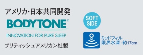 ウォーターベッド ウォーターベッド【送料無料 開梱 組立設置無料】AQUA EAST05 アクア